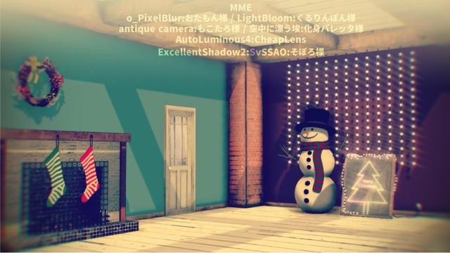 Mmd Stage Dl Simple Christmas Room By Shyuugah On Deviantart