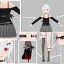 MMD Model DL | TDA Punk Little Devil Haku Ver1.0