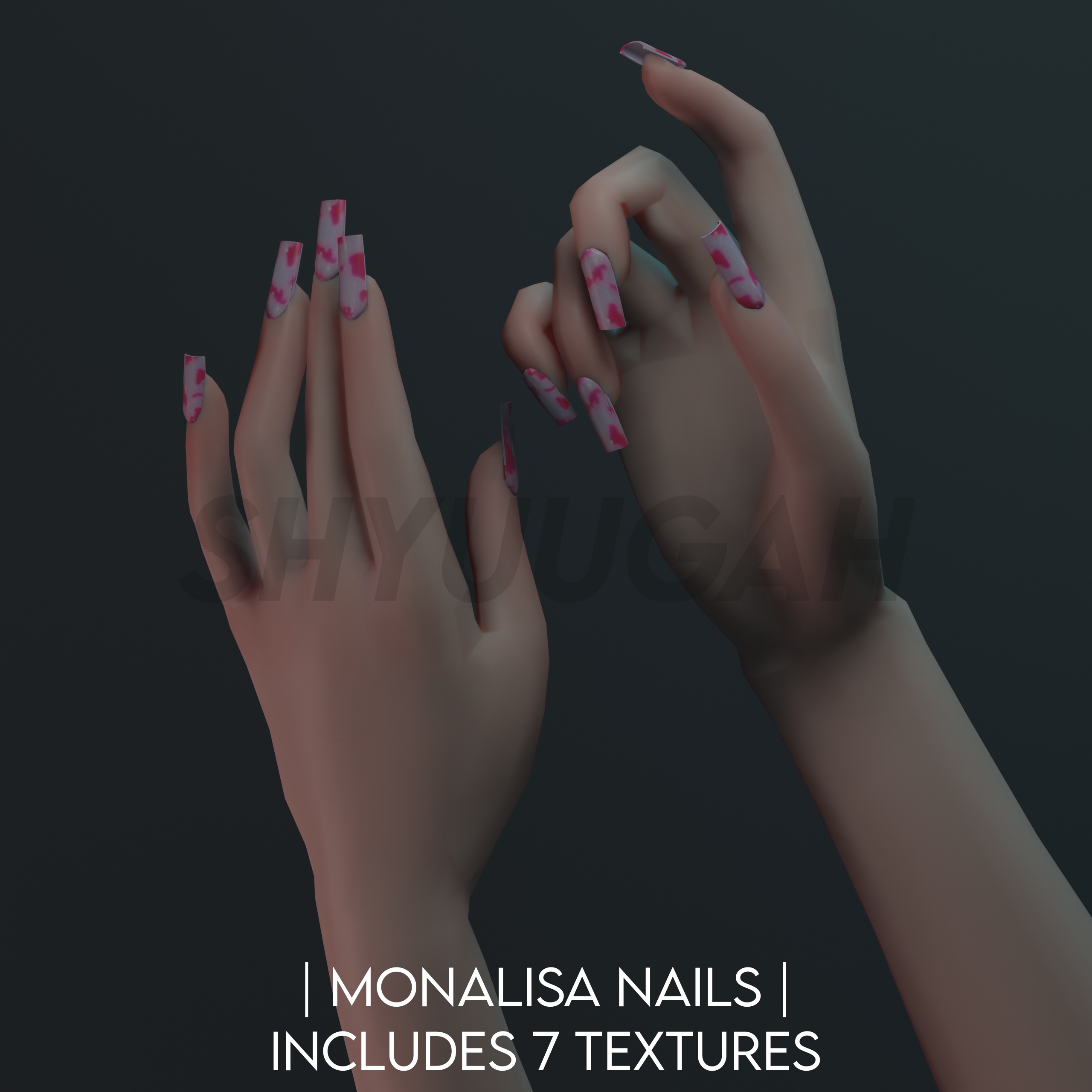 Mmd Nails MMD X Sims 4 DL | Monalisa Nails by Shyuugah on DeviantArt