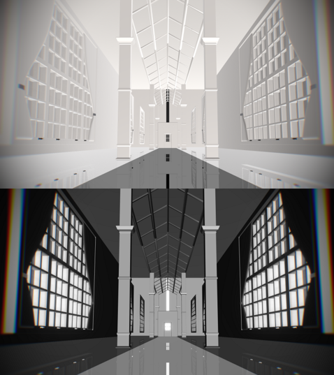 MMD Stage DL | Monochrome by Shyuugah on DeviantArt