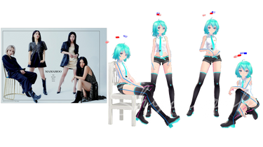 MMD Pose DL | MAMAMOO x BLENDA Japan - Winter 2021
