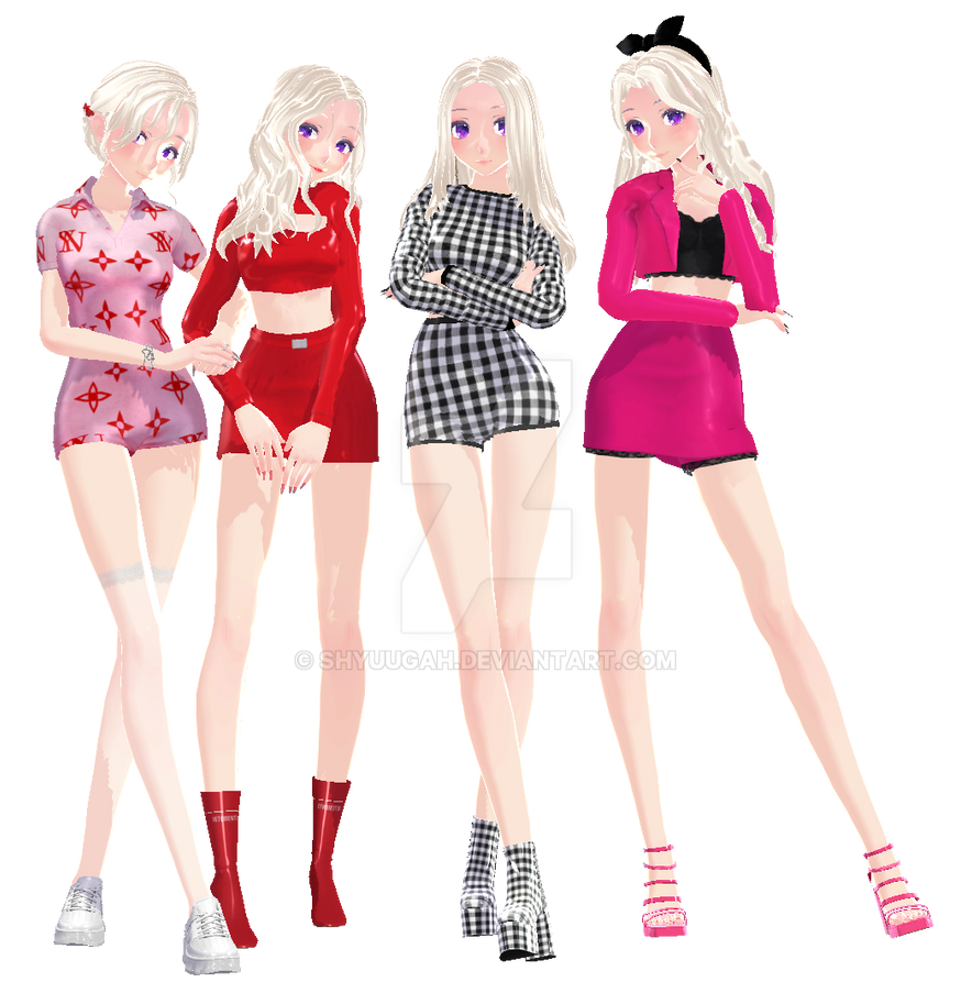MMD Model DL | IA POP! model pack by Shyuugah on DeviantArt