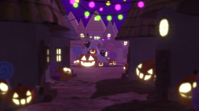 mmd stage halloween mmd stage halloween