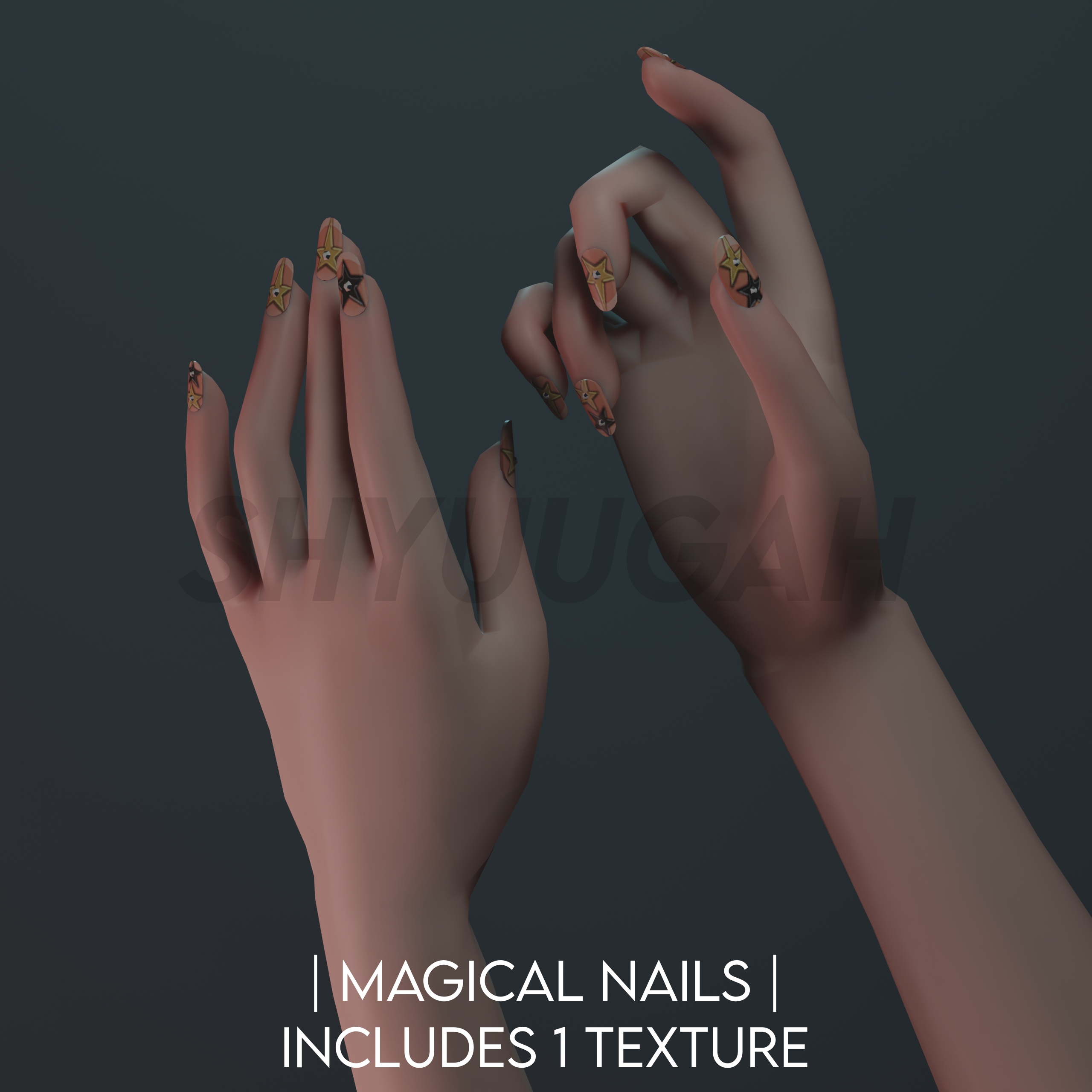 Mmd Nails MMD X Zepeto DL | Magical Nails by Shyuugah on DeviantArt