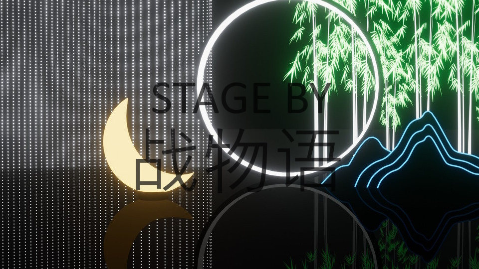 Stage Background Deviantart MMD Stage DL | night - lights background by Shyuugah on DeviantArt