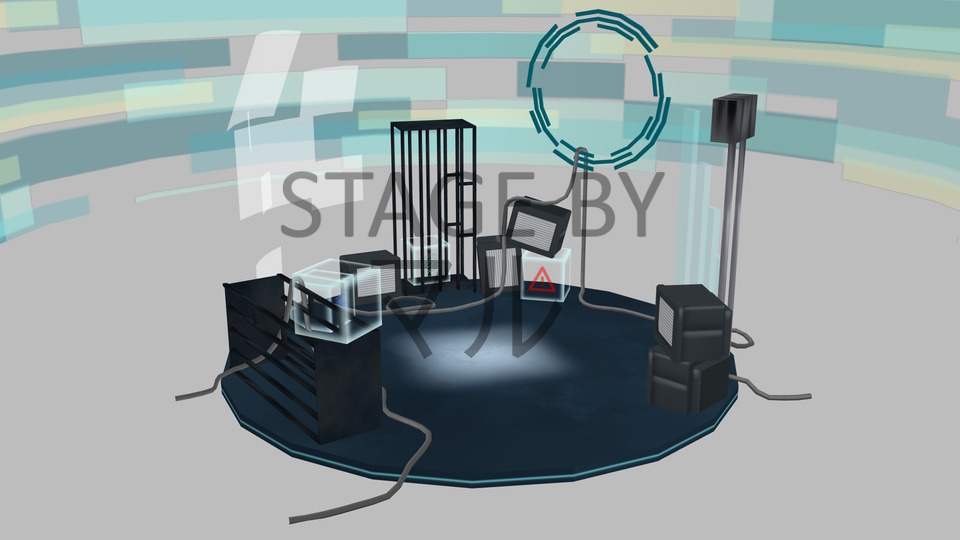 MMD Stage DL | gadget circular by Shyuugah on DeviantArt