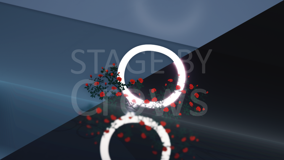 MMD Stage DL | White Rose Room