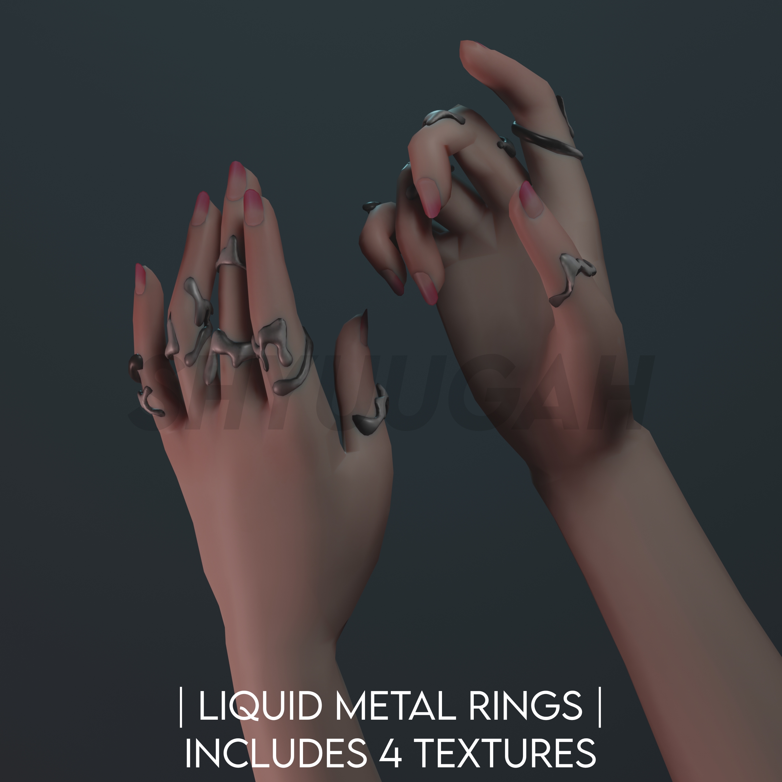 Mmd Vampire Rings MMD X Sims 4 DL | Liquid Metal Rings by Shyuugah on DeviantArt