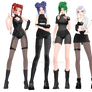 MMD Model DL | BLACKPINK - GO pack