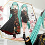 MMD Model DL | Shikihana Outfit MIKU - ver1.0