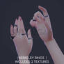 MMD X Zepeto DL | Berkeley Rings