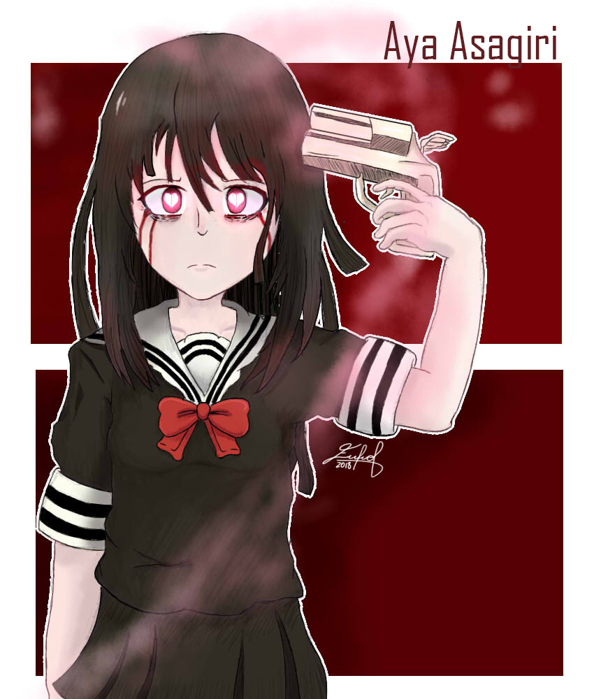 Aya Asagiri Fanart, Mahou Shoujo Site