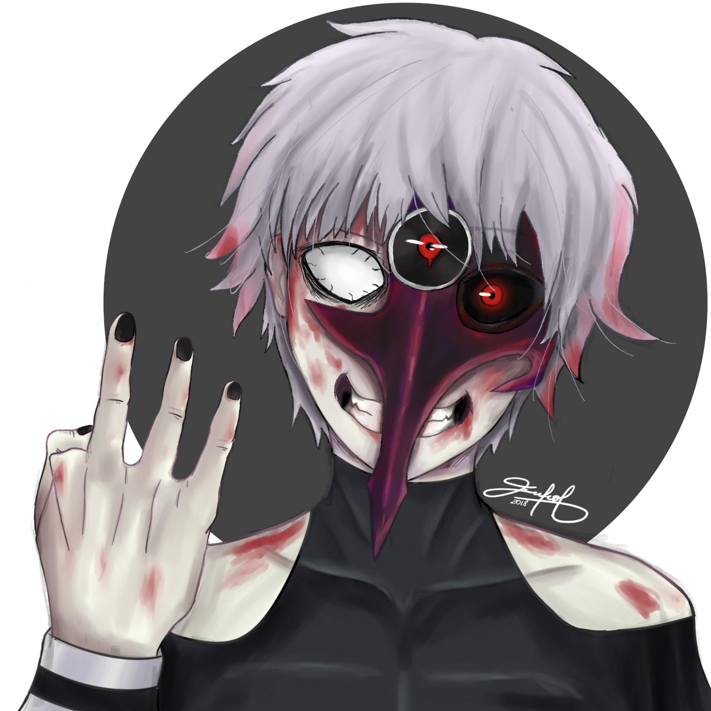 Kaneki Ken Tokyo Ghoul By Krodaur On Deviantart Kaneki Ken Tokyo Ghoul By Krodaur On Deviantart