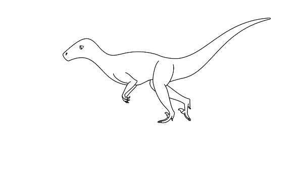 Tracing Raptor Raptor Walk Cycle (2020) by FellowLesbian on DeviantArt