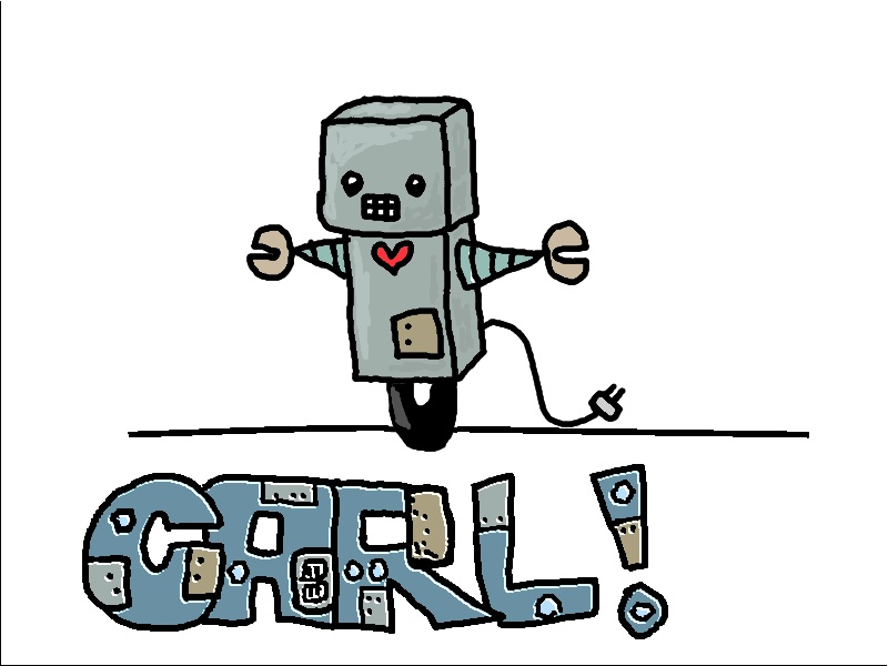 Carl the robot by pandabearwulf on DeviantArt