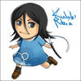 Chibi Rukia of d00m - Coloured