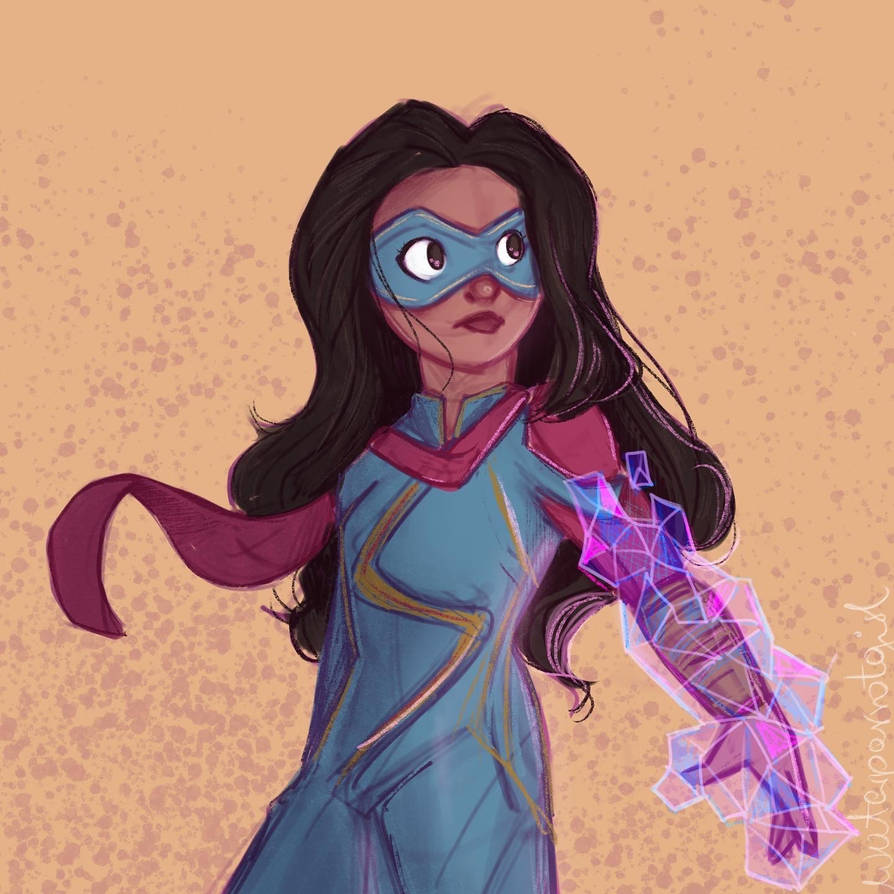 Ms Marvel by WaterbenderGirl96 on DeviantArt