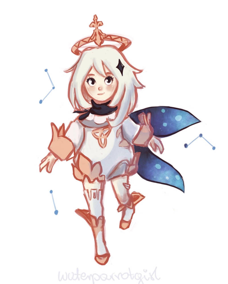 Paimon by WaterbenderGirl96 on DeviantArt