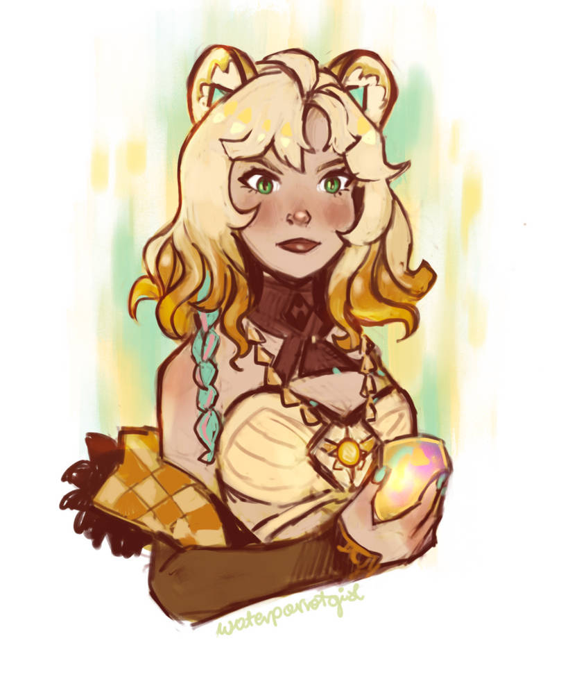 xilonen by waterparrotgirl on DeviantArt