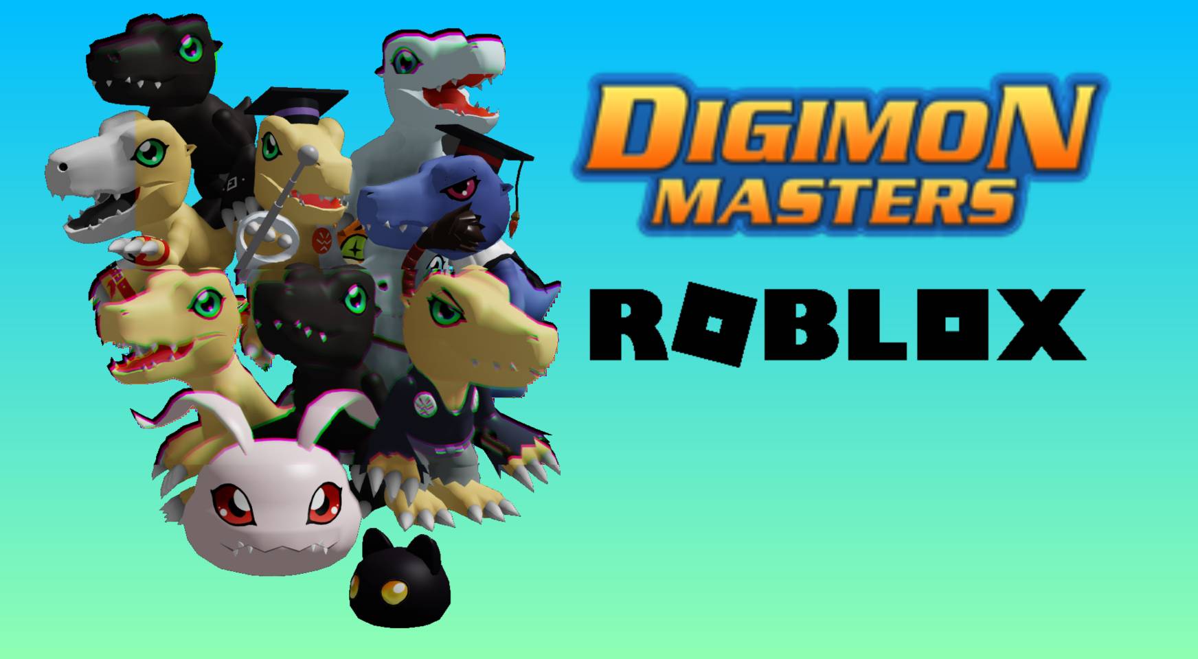 Digimon Masters Roblox Thumbnail by SinnytheFennec on DeviantArt