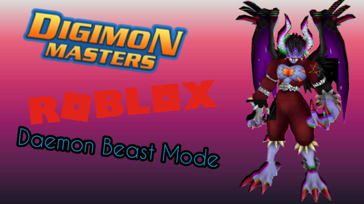 Digimon Masters Roblox Thumbnail by SinnytheFennec on DeviantArt