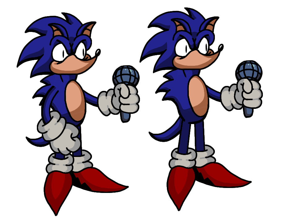 Animated] EXEternal Sonic.exe Faker Form Concept by Aguythatexists