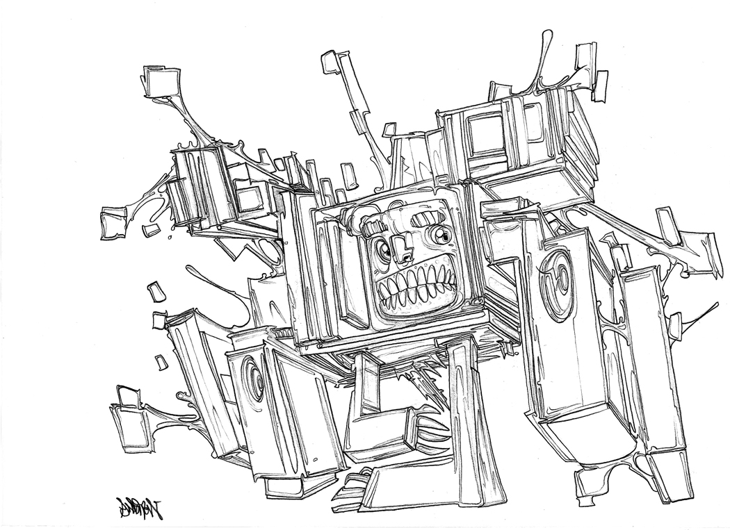 Space Invader by Gambear1er on DeviantArt