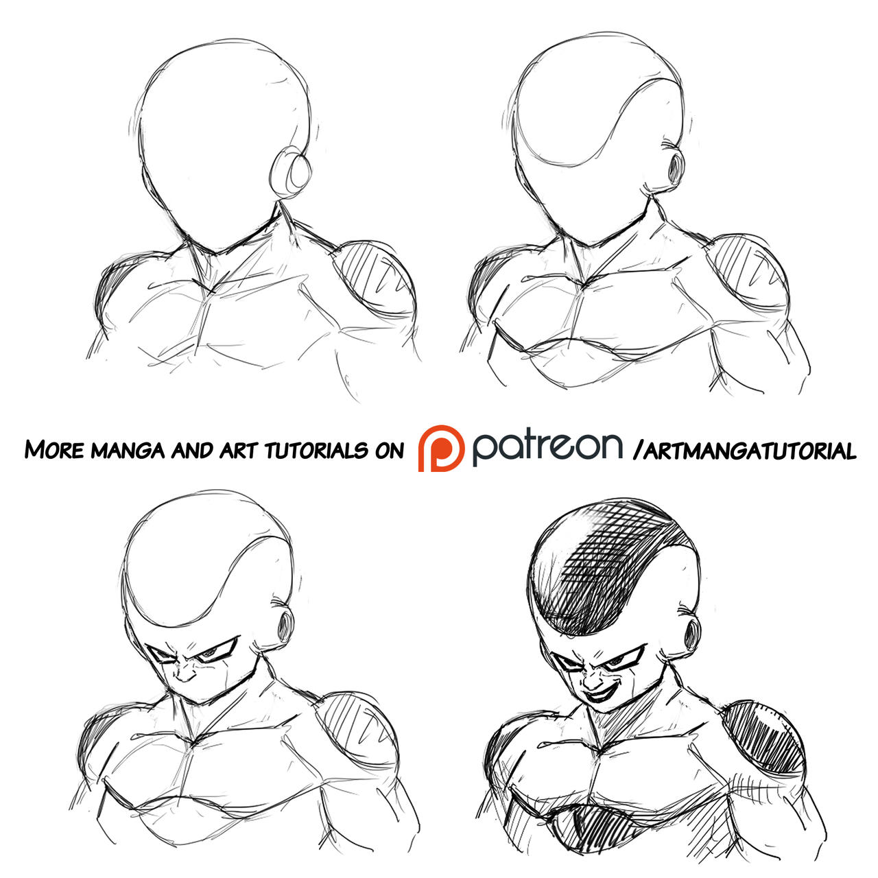 How to draw Frieza ? by spidernielsart on DeviantArt