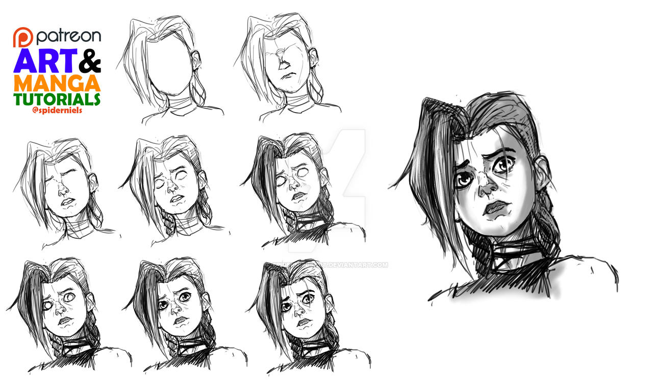 How to draw Jinx ? by spidernielsart on DeviantArt