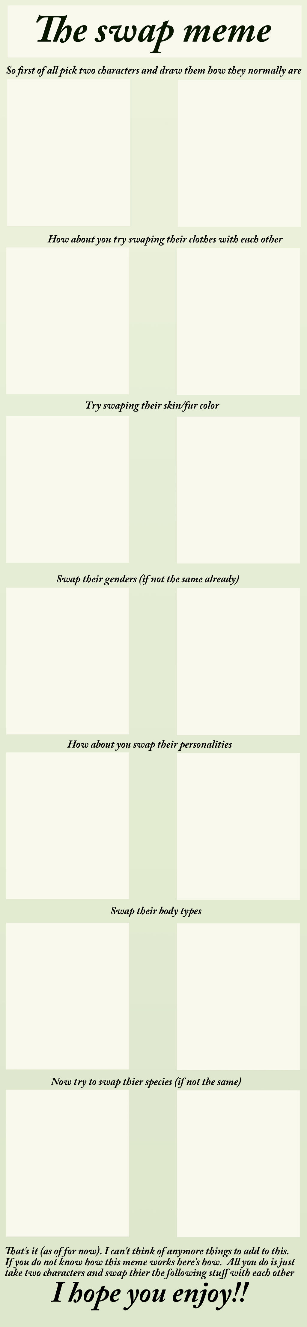 The swap meme by TheLogicQueen on DeviantArt