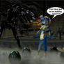 Krystal has a little Alien trouble