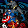 Batman- Captain America-John Byrne inks