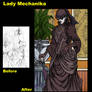 Lady Mechanika- Before and After
