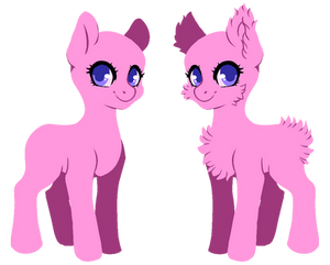 Pixel Pony Base (F2U)