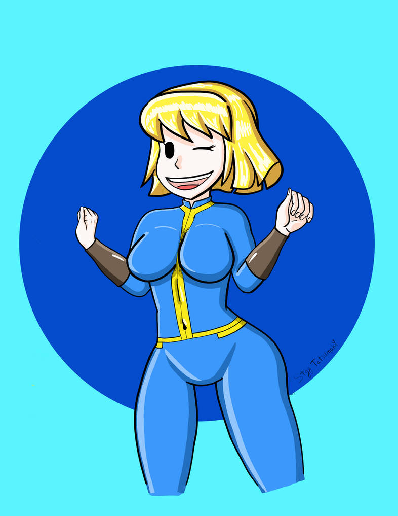 Condition clips vault girl anime fallout 4 фото 114