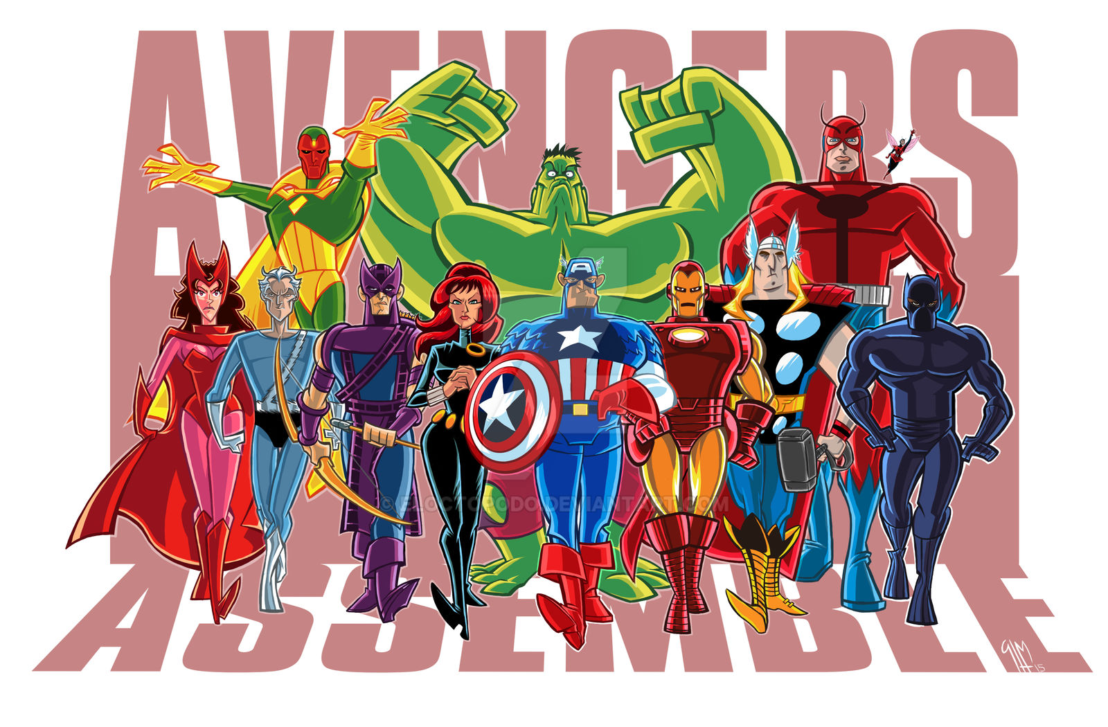 Avengers Assemble By ElOctopodo On DeviantArt