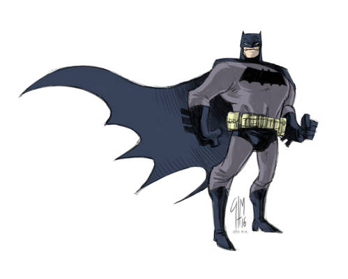 Batman Sketch After FM