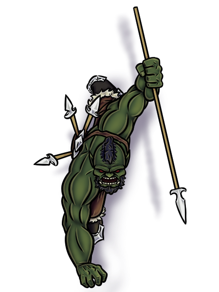 VTT Token - Orc Javelineer by Shock-Skull on DeviantArt