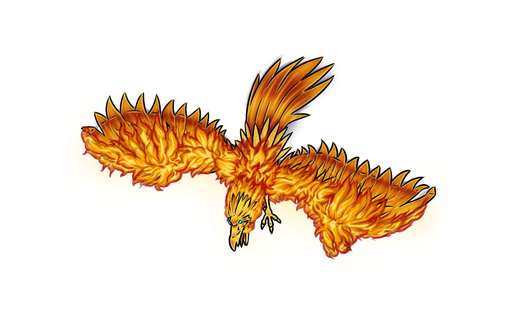 VTT Token - Phoenix (standing) by Shock-Skull on DeviantArt