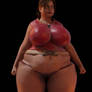 Weight Gain Season 5: Claire Redfield