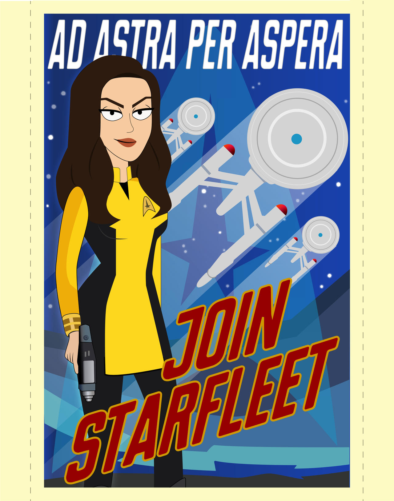 Ad Astra Per Aspera - Star Trek Strange New Worlds by CheatingSoi on ...