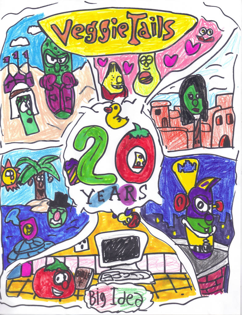 VeggieTales 20 Years by SonicClone on DeviantArt VeggieTales 20 Years by SonicClone on DeviantArt