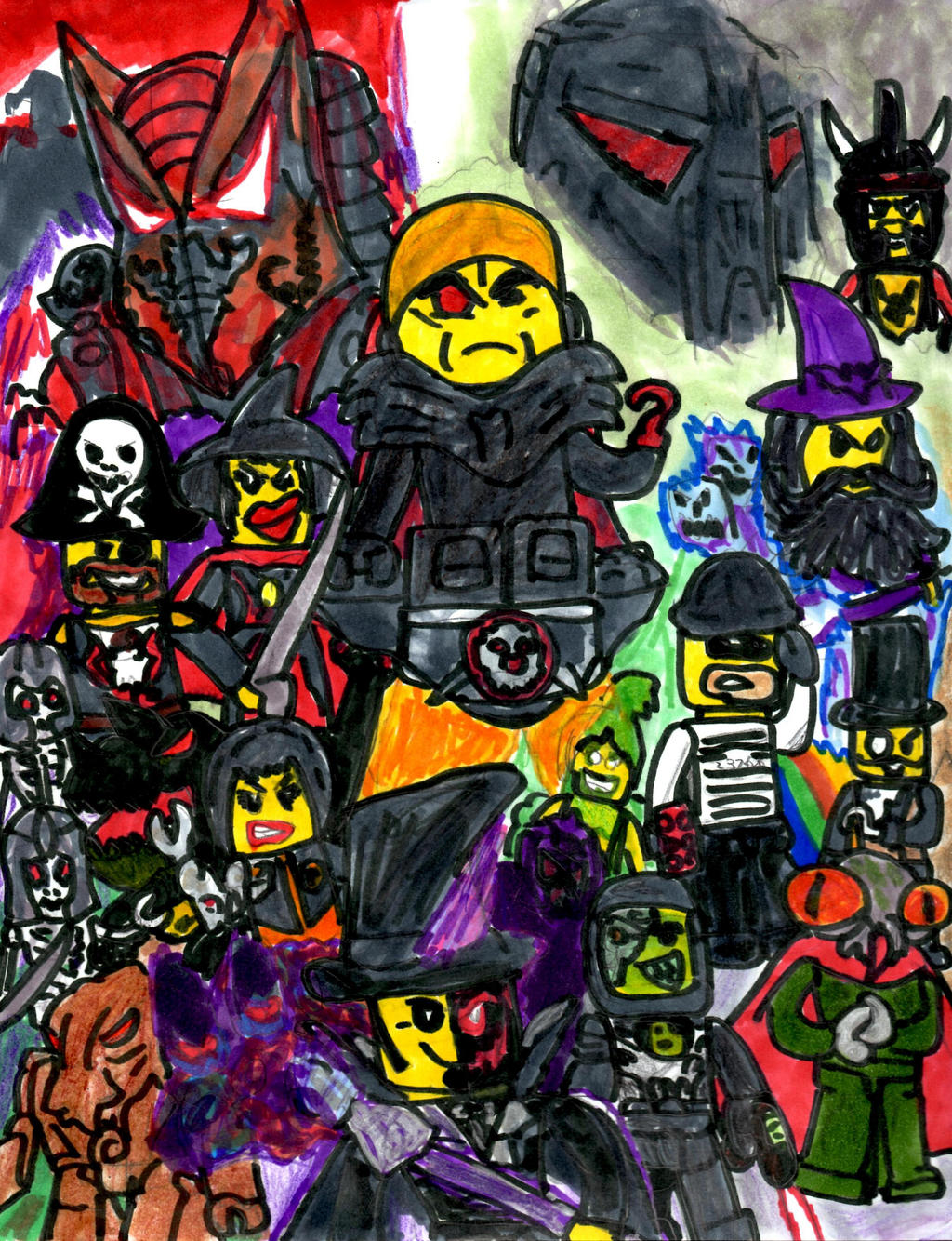 Legion of Lego Villains by SonicClone on DeviantArt