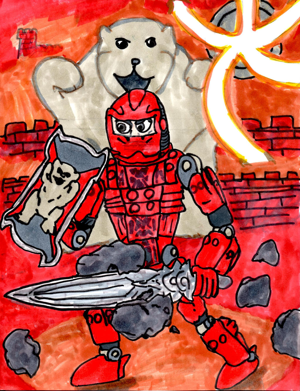 Deviantart Red Knight The Red Knight by SonicClone on DeviantArt