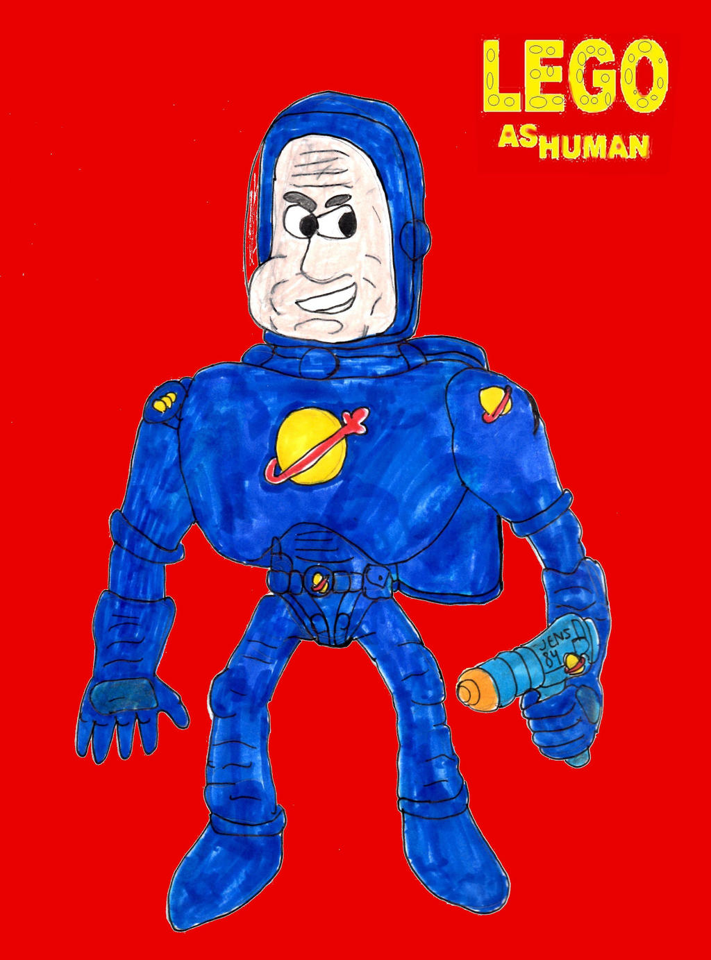 LaH Blue Spaceman