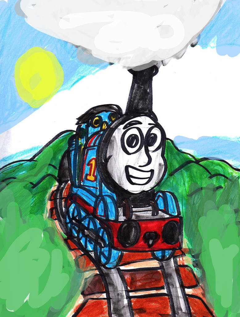 Trigger Happy Tank Thomas the Happy Tank Engine by SonicClone on DeviantArt