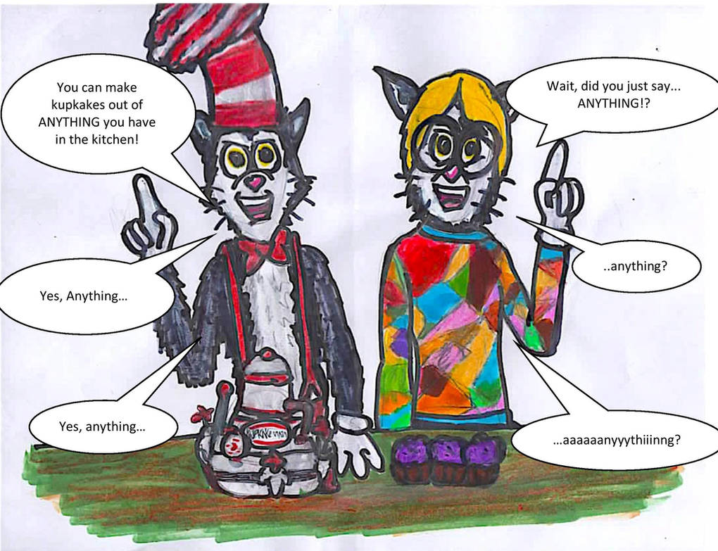 Kupkake-in-Ator: The Cat in the Hat by SonicClone on DeviantArt