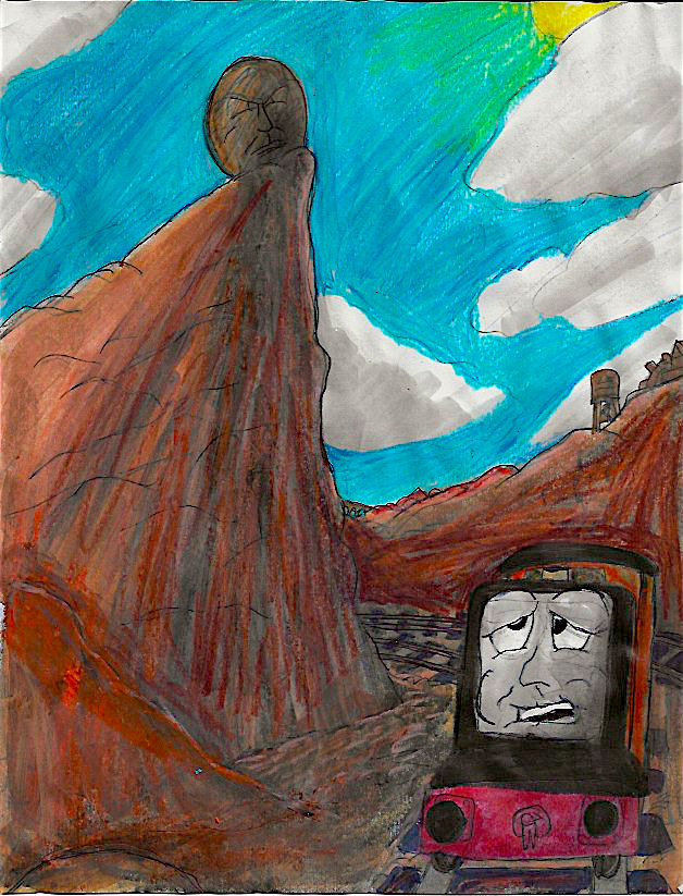 Rusty and the Boulder by SonicClone on DeviantArt