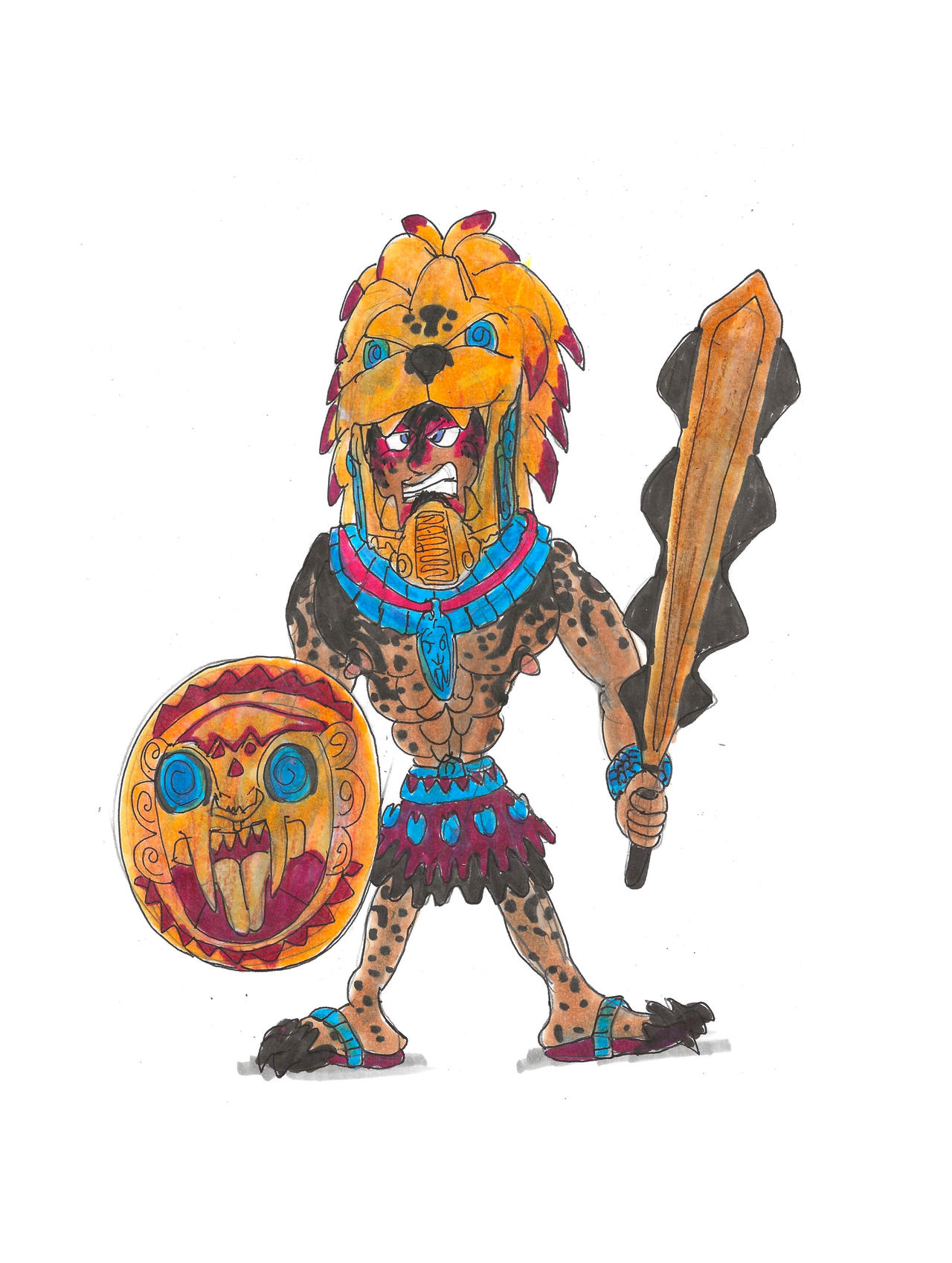 klatre auditorium rent Lego Ancient Aztec Warrior by SonicClone on DeviantArt