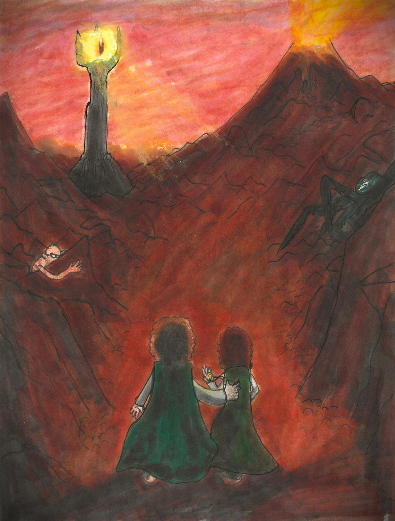 Walk into Mordor by SonicClone on DeviantArt Walk into Mordor by SonicClone on DeviantArt